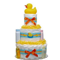 striped-duck-diaper-cake