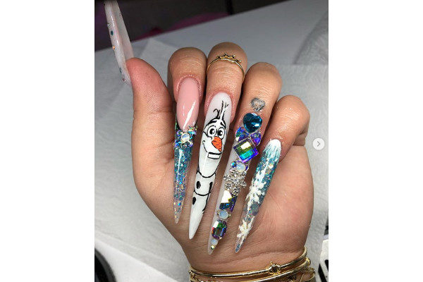 nail art di Natale