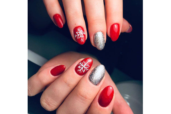nail art di Natale