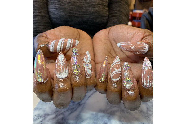 nail art di Natale