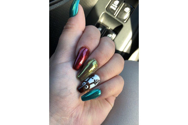nail art di Natale