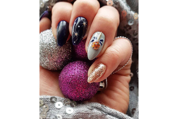 nail art di Natale
