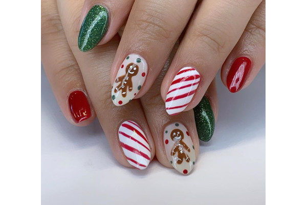 nail art di Natale