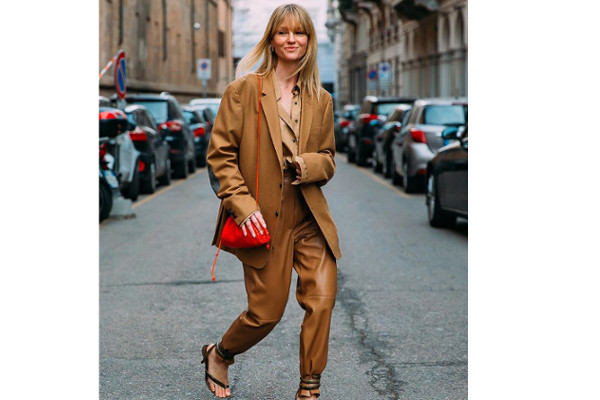 Slouchy pants