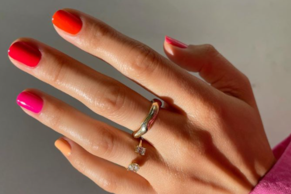 Gradient manicure