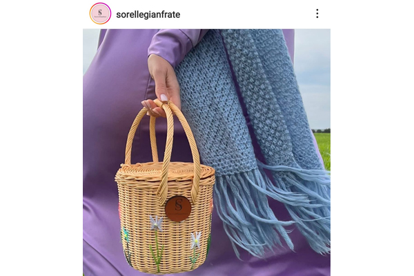 Borsa cestino