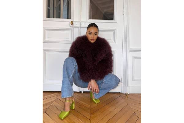 Scarpe in raso